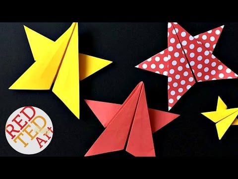 Origami Star DIY – 5 Pointed Origami Paper Star DIY – Paper Crafts