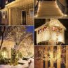 [2 Set] 50 LED Outdoor [Timer] Battery Fairy Lights on 5M Clear String Cable - (8 Modes, 120 Hours of Lighting, IP65… - Image 4