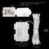 [2 Set] 50 LED Outdoor [Timer] Battery Fairy Lights on 5M Clear String Cable - (8 Modes, 120 Hours of Lighting, IP65… - Image 5