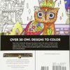 Creative Haven Owls Coloring Book - Image 3