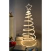 WeRChristmas 5 ft Flashing 3D Spiral Christmas Tree Rope Light Silhouette, Blue - Image 4
