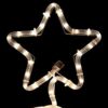 WeRChristmas 5 ft Flashing 3D Spiral Christmas Tree Rope Light Silhouette, Blue - Image 7