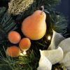 WeRChristmas Pre-Lit Decorated Wreath Christmas Decoration Illuminated with 20 Warm White LED Lights, 60 cm - Copper… - Image 5