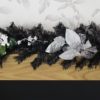 WeRChristmas Decorated Garland Christmas Decoration, 6 feet - Black/Silver - Image 4