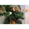 WeRChristmas Decorated Garland Christmas Decoration, 6 feet - Cream/Gold - Image 5