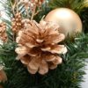 WeRChristmas Decorated Garland Christmas Decoration, 6 feet - Cream/Gold - Image 7
