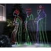 WeRChristmas Pre-Lit Three Wise Men Rope Light Silhouette, 156 cm - Large, Multi-Colour - Image 3