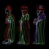 WeRChristmas Pre-Lit Three Wise Men Rope Light Silhouette, 156 cm - Large, Multi-Colour - Image 5