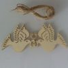 warm-smile 10pcs wooden Kissing love birds shapes christmas tree Decorations Magic Santa - Image 3