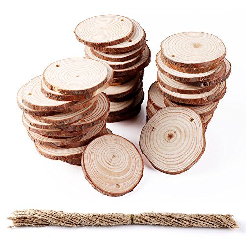 wood medallions for crafts
