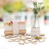 Natural Jute Burlap – ZWOOS 6 Pieces Natural Burlap Ribbons Roll with White Lace for DIY Handmade Wedding Party… - Image 4