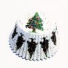 PME BC763 Christmas Tree Foil Lined Baking Cases for Cupcakes, Standard Size with Deeper Fill, Pack of 30 - Image 6