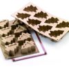 Silikomart Silicone Mould No. 8 Christmas Trees, Gold