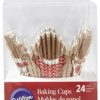 Wilton Christmas Gingerbread Boy Petal Cup Set - Image 3
