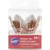 Wilton Christmas Gingerbread Boy Petal Cup Set