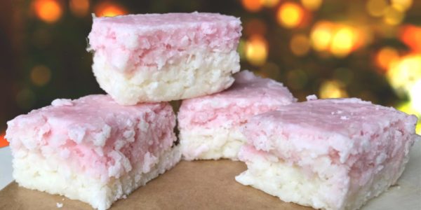 Christmas Coconut Ice