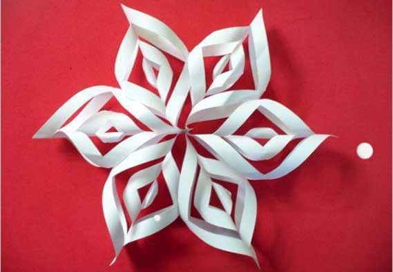 Snowflakes decorations to make