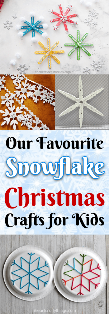 Snowflake Christmas Crafts on AllThingsChristmas.com