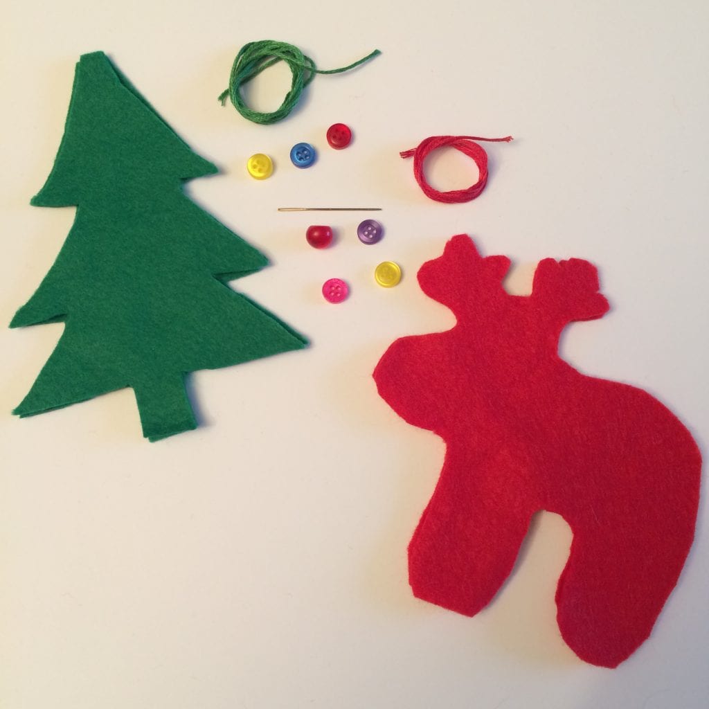 Handmade Felt Christmas Ornaments - Christmas Crafts for Kids - AllThingsChristmas.com