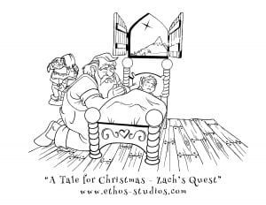 Free Christmas Download: Zach's Quest Colouring Pages