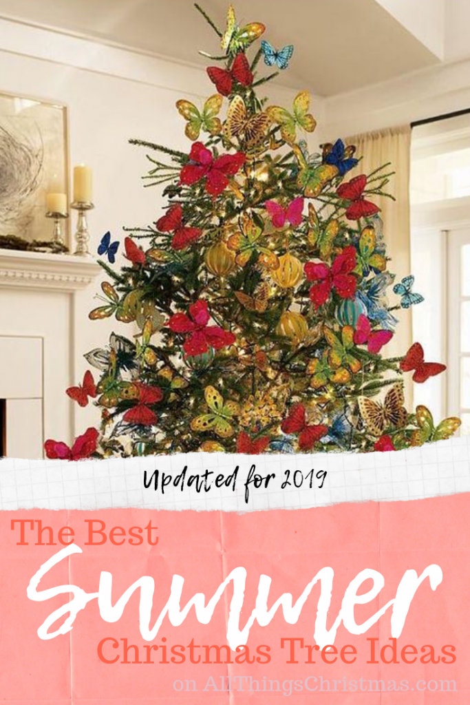 Best Summer Christmas Tree Ideas on AllThingsChristmas.com