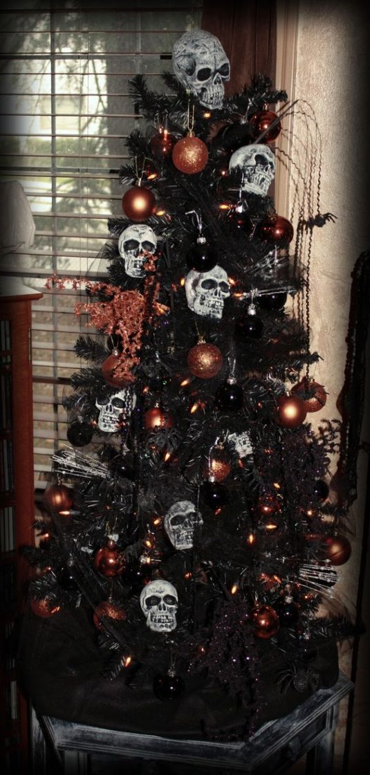 Best Halloween Christmas Tree Ideas 3 - Black Christmas Tree